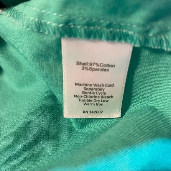 Sail To Sable Size XL Navy Blue & Kelly Green Color Block Sleeveless Shift Dress - Picture 8 of 8